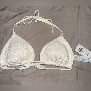 Hollister Crochet Bikini Top